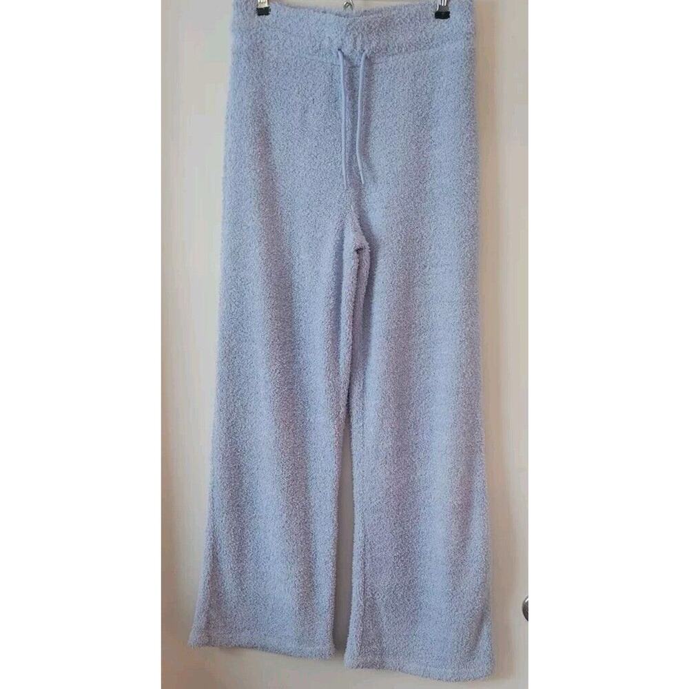 Flirtitude Active Women's Sz. XS Baby Blue Sweatpants Lounge Pants Wide Leg